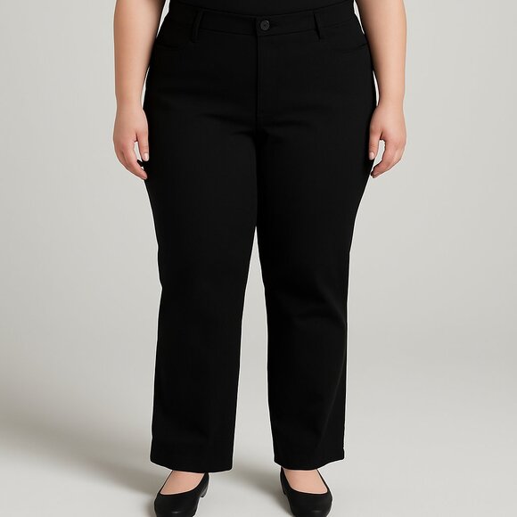 Studio by Torrid Black Stretch Pants - Picture 1 of 4